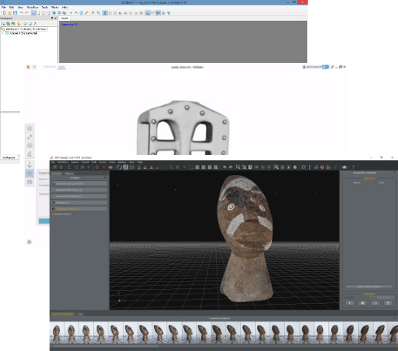 Photogrammetry software screenshot - photoscan, remake, zephyr